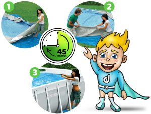 Intex Basen stelażowy 300x175cm 4w1 (26784) 5