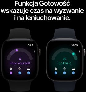 Smartwatch Apple Watch 12 GPS 42mm Light Gold Alu Sport Band S/M Piaskowy  (MJED4ZR/A) 4