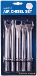 Erdi Dłuta do młotka pneumatycznego 5x długie mocowanie okrągłe 175mm groty (5904422442576) 3