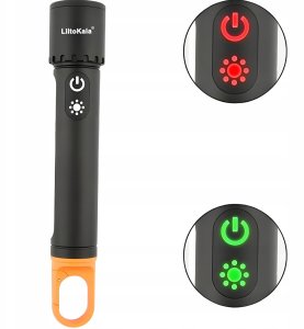Latarka Neo Latarka Liitokala LF-X725 1500 lm USB C 21700 3500 mAh zoom powerbank 2