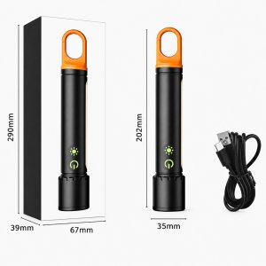 Latarka Neo Latarka Liitokala LF-X725 1500 lm USB C 21700 3500 mAh zoom powerbank 6