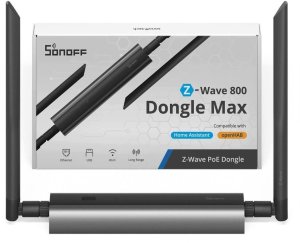 Sonoff Dongle-MZG23 Z-Wave 800 PoE Dongle Max Z-Wave LR network adapter, Wi-Fi, PoE, USB 5