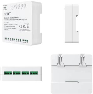 OXT Sterownik przekaźnikowy 4-kanałowy 10A NO/NC/COM WIFI Bluetooth RF 433 TUYA 4
