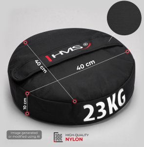 HMS Worek treningowy Sandbag Strongman do wypełnienia 23 KG WSN23 (5905504108496) 6