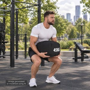 HMS WSN45 Sandbag Strongman Worek treningowy do wypełnienia 45 KG (5905504108502) 8