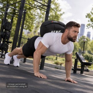 HMS WSN45 Sandbag Strongman Worek treningowy do wypełnienia 45 KG (5905504108502) 9