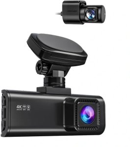 Wideorejestrator Redtiger F7N Pro WIFI 4K + 1080p 2