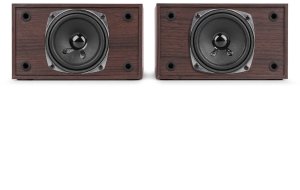 Gramofon Audizio Z głośnikami Akron - ciemne drewno one size 13