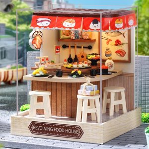 DP Craft Mini domek dla lalek miniaturowy zestaw kreatywny do składania model 3d (5908222259938) 5