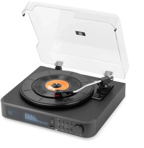 Gramofon Audizio Z głośnikami i tunerem DAB Norfolk one size 13