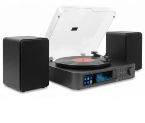 Gramofon Audizio Z głośnikami i tunerem DAB Norfolk one size 24