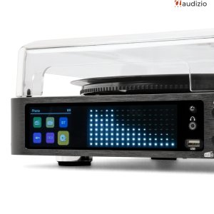 Gramofon Audizio Z głośnikami i tunerem DAB Norfolk one size 25