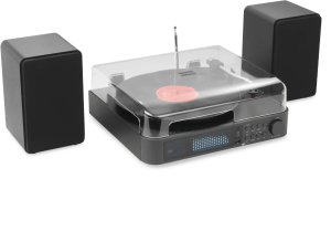Gramofon Audizio Z głośnikami i tunerem DAB Norfolk one size 4