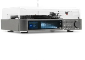 Gramofon Audizio Z głośnikami i tunerem DAB Norfolk one size 10