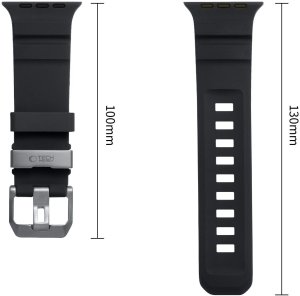 4kom.pl TECH-PROTECT MOTION APPLE WATCH 8 / 9 / 10 / 11 / 12 / SE / ULTRA (44 / 45 / 46 / 49 MM) black (5906302399086) 5