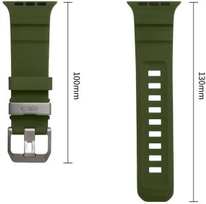4kom.pl TECH-PROTECT MOTION APPLE WATCH 8 / 9 / 10 / 11 / 12 / SE / ULTRA (44 / 45 / 46 / 49 MM) Tactical Green (5906302399109) 5