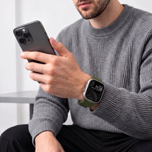 4kom.pl TECH-PROTECT MOTION APPLE WATCH 8 / 9 / 10 / 11 / 12 / SE / ULTRA (44 / 45 / 46 / 49 MM) Tactical Green (5906302399109) 6