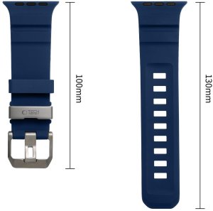 4kom.pl TECH-PROTECT Motion APPLE WATCH 8 / 9 / 10 / 11 / 12 / SE / ULTRA (44 / 45 / 46 / 49 MM) Nautical blue (5906302399093) 7