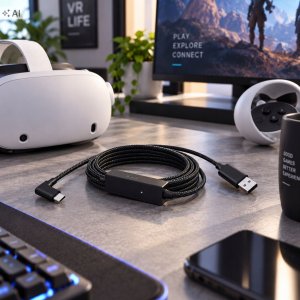 TnB Kabel Vr Link 5m Do Meta Quest 3s 3 2 Pico 4 USB 3.0 5gbps 60w USB-C T"nb / Tcmeta5m (SB12253) 3