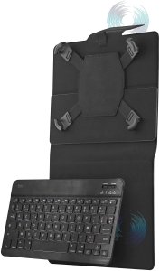 TnB Klawiatura Bluetooth na magnes etui do tabletów 10-11" podstawka zestaw 3w1 / Tabkbmag11 (SB12252) 4