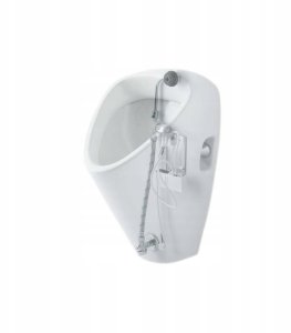 Pisuar Jika If the urinal is Golem Antivandal, 305x340 mm, sensors, electric, concealed supply, white 2