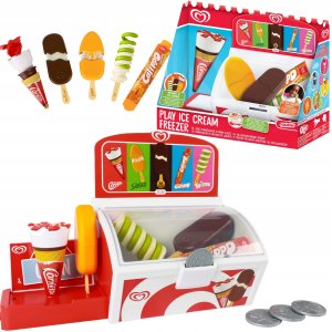 Casdon Ice Cream Parlour Ice Cream Shop for Play Ice Cream on a Stick Algida + Accessories (32150) 4
