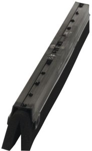 Vikan Replacement cassette, for floor scraper, , 60x3x4.5cm, black, PP/rubber, 60 cm, with double blade (77749) 2