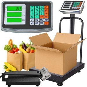 Retoo Kontener waga magazynowa elektroniczna sklepowa platformowa 150 kg dokładna towarowa - ER1256 (5907056102083) 2
