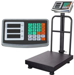 Retoo Kontener waga magazynowa elektroniczna sklepowa platformowa 150 kg dokładna towarowa - ER1256 (5907056102083) 4