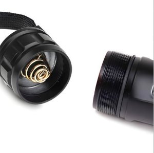 Latarka Retoo Taktyczna mocna LED akumulatorowa survivalowa wojskowa USB 5 trybów - ER1264 (5907056101390) 4