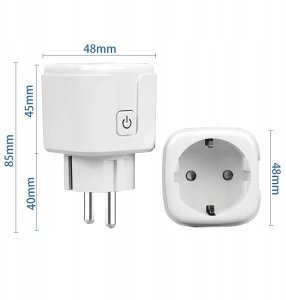Retoo Gniazdko inteligentne sterowane WIFI ANDROID TUYA (5908076560709) 2