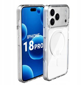 OSOVA Etui Do Iphone 18 Pro Do Magsafe Osova Szkło 5D + Szkło Aparat Zestaw 6W1 7