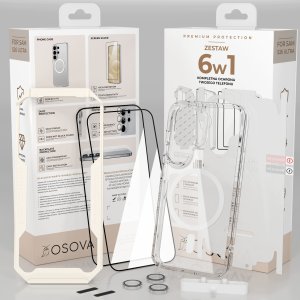 OSOVA Etui Do Samsung S26 Ultra Do Magsafe Osova Szkło 5D+Szkło Aparat Zestaw 6W1 11