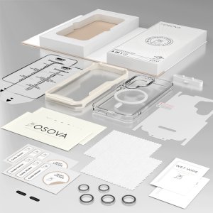OSOVA Etui Do Samsung S26 Ultra Do Magsafe Osova Szkło 5D+Szkło Aparat Zestaw 6W1 3