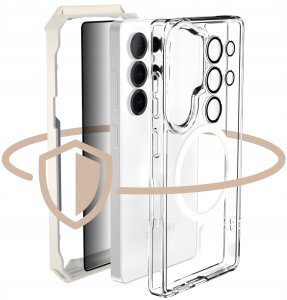 OSOVA Etui Do Samsung S24 Ultra Do Magsafe Osova Szkło Privacy +Szkło Aparat 6W1 2