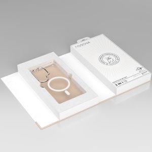 OSOVA Etui Do Samsung S25 Ultra Do Magsafe Osova Szkło Privacy +Szkło Aparat 6W1 12