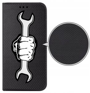 krainaGSM Etui Do Oppo Reno 16 Pro 5G Magnet Wzory Case Portfel + Szkło 9H 5