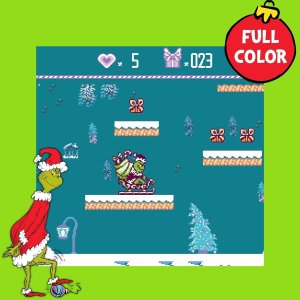 Fizz Creations Konsola Retro Arcade Przenośna Mini Kolorowy Ekran 2,5" The Grinch Grincz (330195) (SB12261) 4