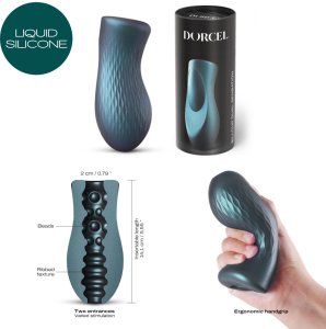 Masażer Marc Dorcel_Sili-Cup Dual Sensation masturbator silikonowy 1szt (3700436073353) 3