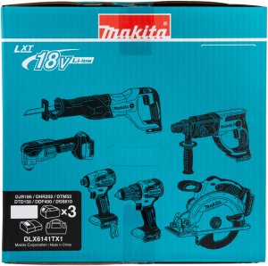 Zestaw elektronarzędzi Makita Cordless Tool Set 3X5AH DLX6141TX1 18V 2