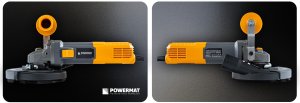 Szlifierka Powermat Frezarka do betonu z odciągiem 1400W 125MM z regulacją + tarcza 3