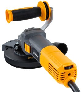 Szlifierka Powermat Frezarka do betonu z odciągiem 1400W 125MM z regulacją + tarcza 10