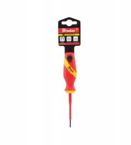 Bradas Wkrętak płaski 2.5 izolowany (DIY-SL1225075-V) 2