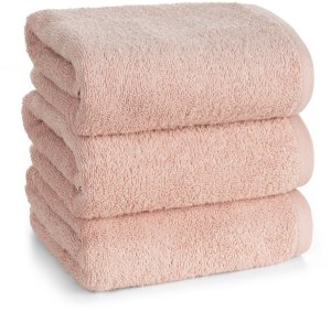 Eurofirany Pudrowy ręcznik łazienkowy 50x90 cm bawełniany 500 g/m BASIC2 2