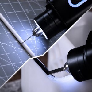 Jakemy Nóż Ultradźwiękowy Polerka Jakemy JM-Y10 PRO 35W 40kHz Precyzyjne Cięcie 12