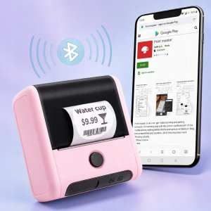 Drukarka etykiet Phomemo M200 drukarka etykiet termicznych samoprzylepnych z Bluetooth 10