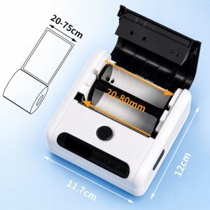 Drukarka etykiet Phomemo M200 drukarka etykiet termicznych samoprzylepnych biała Android IOS 4