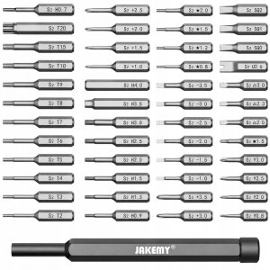 Jakemy Wielofunkcyjny zestaw śrubokrętów wkrętów precyzyjnych Jakemy JM-8169 49w1 2