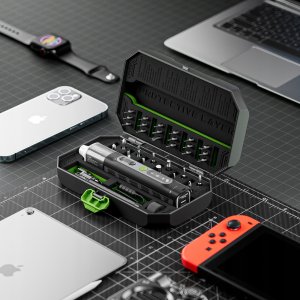 Jakemy Wielofunkcyjny zestaw elektrycznych wkrętów precyzyjnych Jakemy JM-8196 15