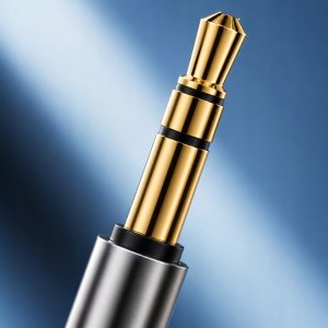 Adapter AV spacecase Adapter przejściówka kabel Lightning mini Jack 3,5mm AUX Audio 1m 100cm 3